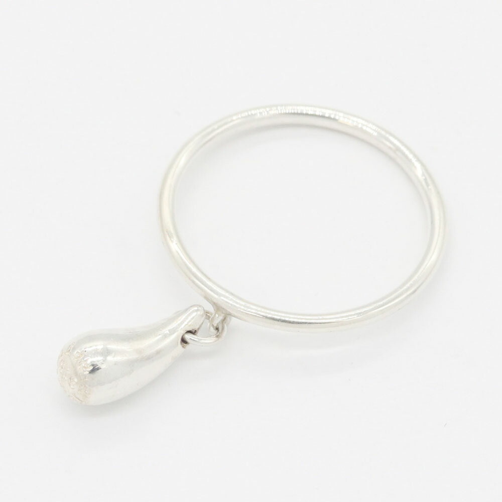 TIFFANY & CO. Silver Teardrop Ring
